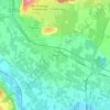 Mappa topografica Ospedaletto, altitudine, rilievo