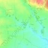 Mappa topografica Le Brosseron, altitudine, rilievo