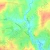 Mappa topografica Brilhault, altitudine, rilievo