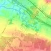 Mappa topografica Broomfield, altitudine, rilievo