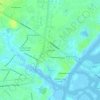 Mappa topografica Lions Gate, altitudine, rilievo