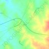Mappa topografica Red Rock, altitudine, rilievo