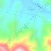 Mappa topografica 大龙岗, altitudine, rilievo