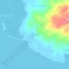 Mappa topografica Lawi-lawi, altitudine, rilievo
