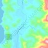 Mappa topografica Pasadeña, altitudine, rilievo