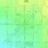 Mappa topografica Orosi, altitudine, rilievo