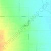 Mappa topografica College City, altitudine, rilievo