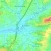 Mappa topografica Auenstein, altitudine, rilievo