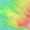 Mappa topografica Puunui, altitudine, rilievo