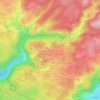 Mappa topografica La Breuche, altitudine, rilievo