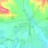 Mappa topografica West Lavant, altitudine, rilievo