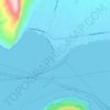 Mappa topografica Mitikas, altitudine, rilievo