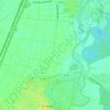 Mappa topografica Binnenweg, altitudine, rilievo
