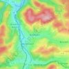 Mappa topografica Birkelbach, altitudine, rilievo