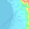 Mappa topografica Caridad, altitudine, rilievo
