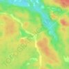 Mappa topografica Bummers' Roost, altitudine, rilievo