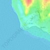 Mappa topografica Le Bec d'Andaine, altitudine, rilievo