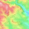 Mappa topografica Noally, altitudine, rilievo