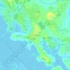 Mappa topografica La Maison Neuve, altitudine, rilievo