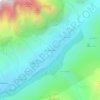 Mappa topografica Pra Sec Damon, altitudine, rilievo