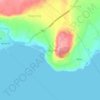Mappa topografica Simacolong, altitudine, rilievo