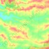 Mappa topografica La Union, altitudine, rilievo