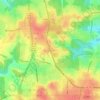 Mappa topografica Experiment, altitudine, rilievo