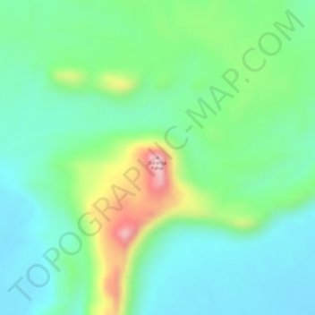 Mappa topografica Suranga Pahar, altitudine, rilievo
