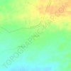 Mappa topografica Fatepura, altitudine, rilievo