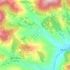 Mappa topografica Madonie, altitudine, rilievo