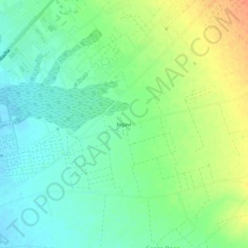 Mappa topografica Ingavi, altitudine, rilievo
