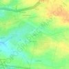Mappa topografica Le Logis du Vivier, altitudine, rilievo