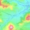 Mappa topografica Beaver Point, altitudine, rilievo