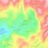Mappa topografica Belleview Acres, altitudine, rilievo