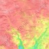 Mappa topografica Kerangall, altitudine, rilievo