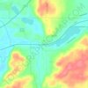 Mappa topografica Lakeville, altitudine, rilievo