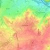 Mappa topografica Genhout, altitudine, rilievo