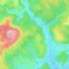 Mappa topografica Les Roubins, altitudine, rilievo