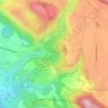 Mappa topografica Sinizzo, altitudine, rilievo