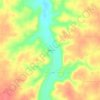 Mappa topografica Speed, altitudine, rilievo
