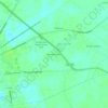 Mappa topografica Sherwood Forest, altitudine, rilievo