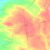 Mappa topografica Stone Arabia, altitudine, rilievo