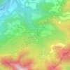 Mappa topografica Klaushöhe, altitudine, rilievo