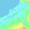 Mappa topografica Baua, altitudine, rilievo