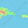 Mappa topografica La Altagracia, altitudine, rilievo