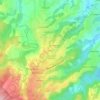 Mappa topografica Hurel, altitudine, rilievo