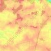 Mappa topografica Le Mesnil, altitudine, rilievo