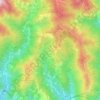 Mappa topografica Tuvio, altitudine, rilievo