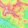 Mappa topografica Tiro Llago, altitudine, rilievo