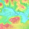 Mappa topografica Chabiscol, altitudine, rilievo